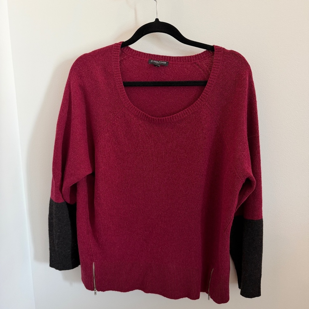 Eileen Fisher sweater-1X - Picture 2 of 9